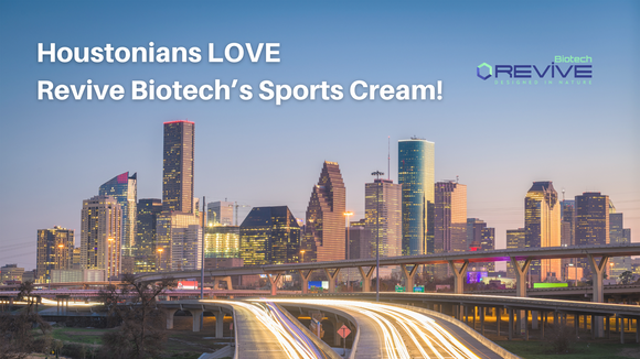 Houston Loves Revive Biotech Sports Cream - Revive Biotech