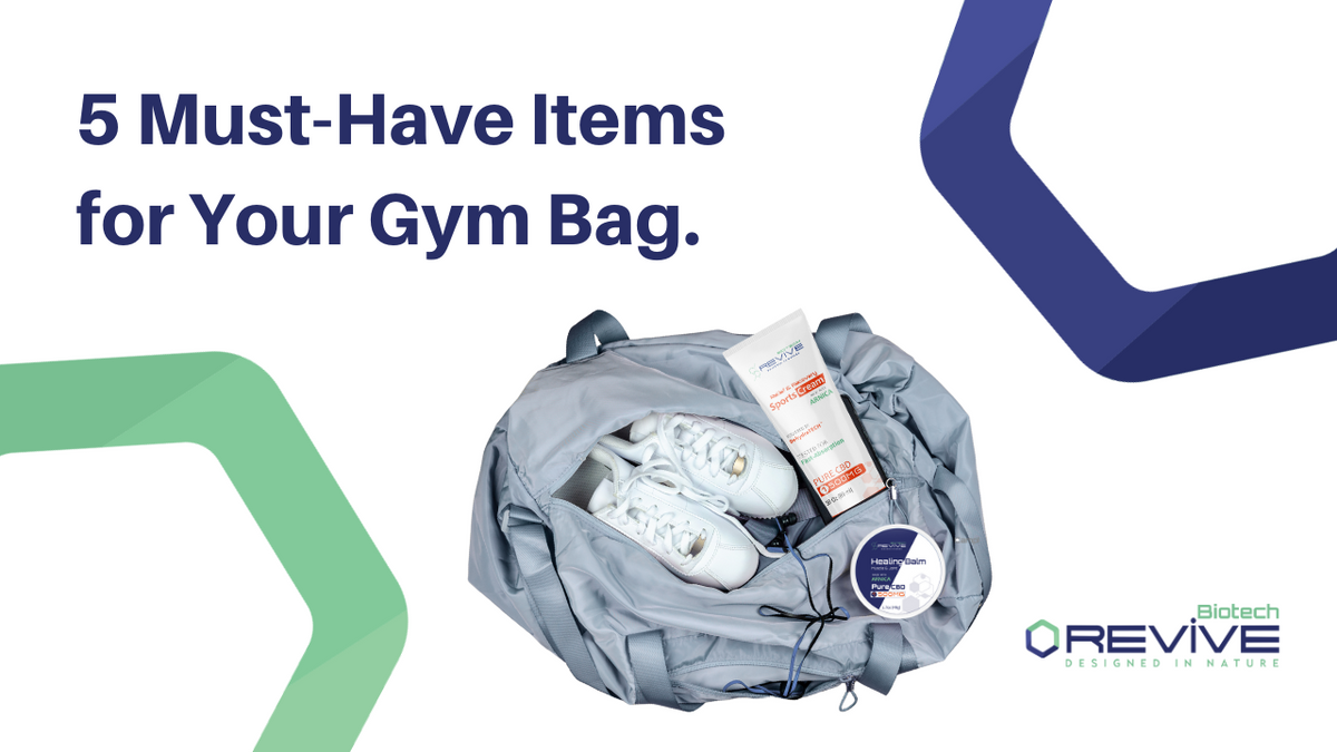 5 MustHave Items for Your Gym Bag Don't Sweat It, Be Prepared