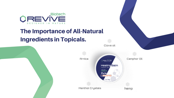 The Importance of All-Natural Ingredients in Topicals: Revive Biotech’s Conscious Choices