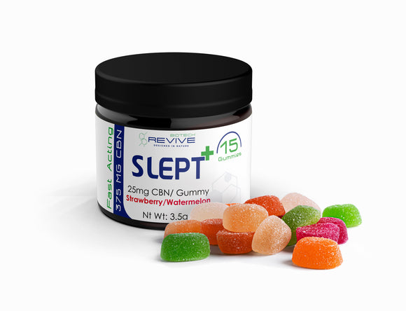 Slept+ Gummies 25mg Pure CBN
