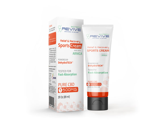 Sports Cream 1500 Mg CBD/ 3 Oz Tube. Infused With ARNICA